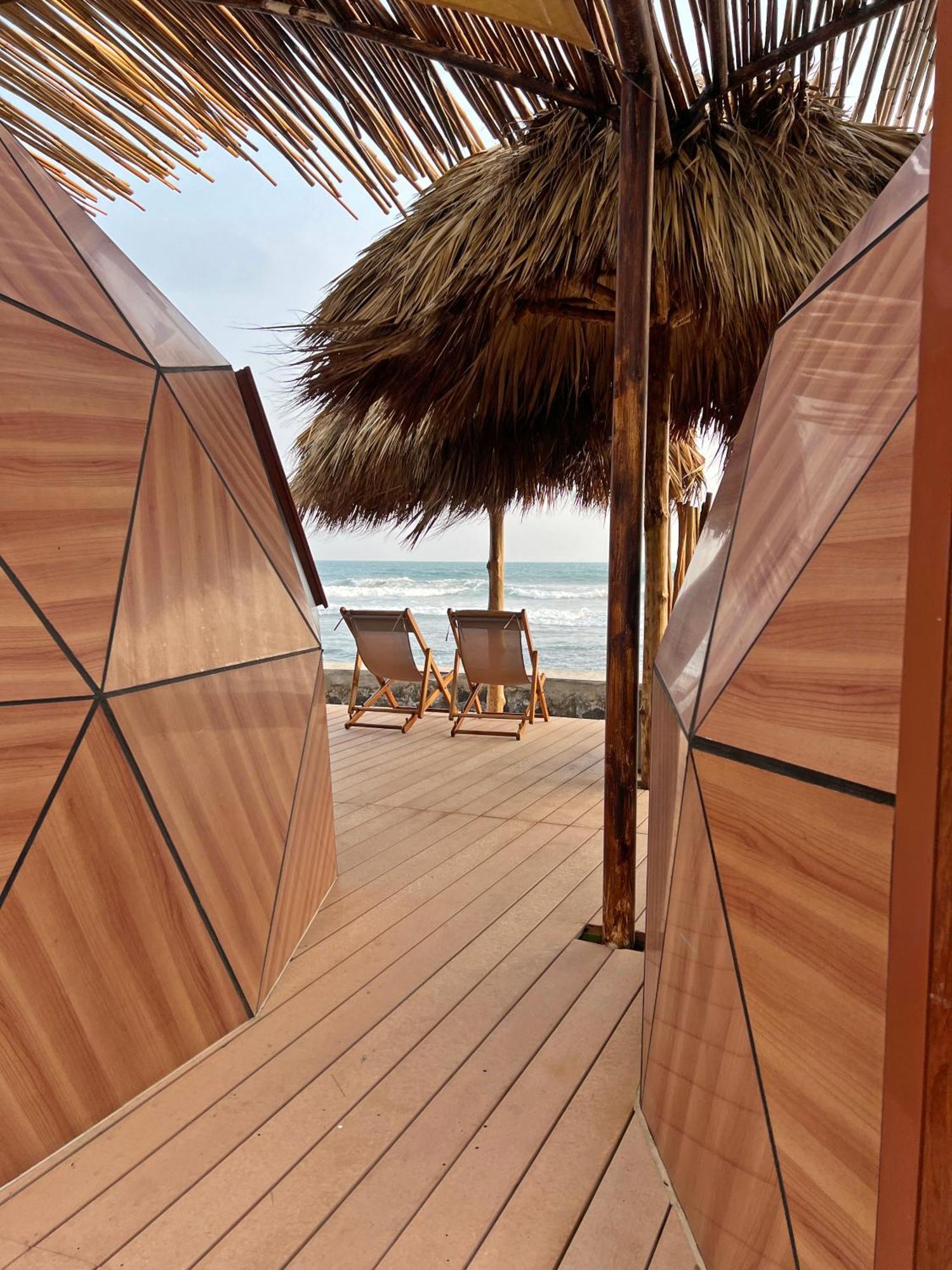 Almare Zonte - Beachfront Glamping Hotel El Zonte Exterior photo
