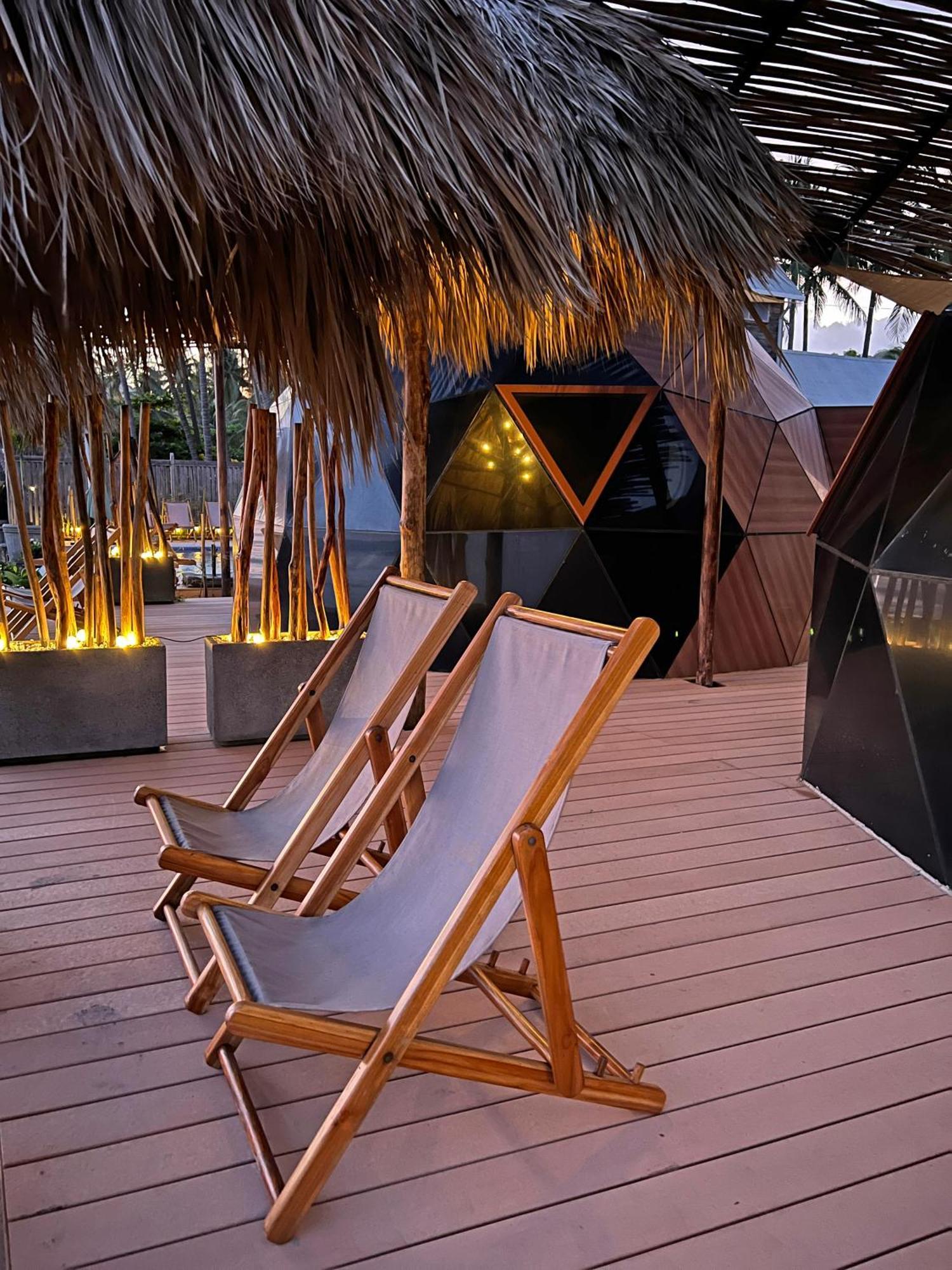 Almare Zonte - Beachfront Glamping Hotel El Zonte Exterior photo